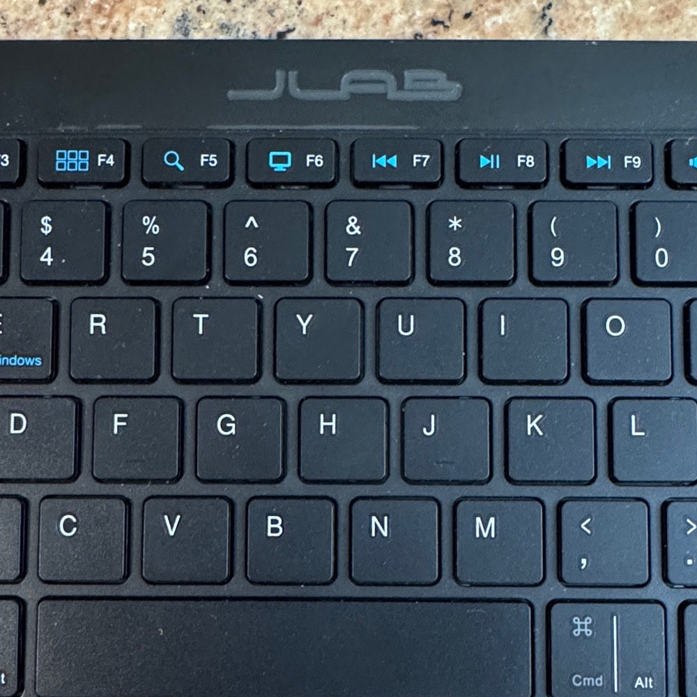 JLab Black Wireless Keyboard - Picture 4 of 7